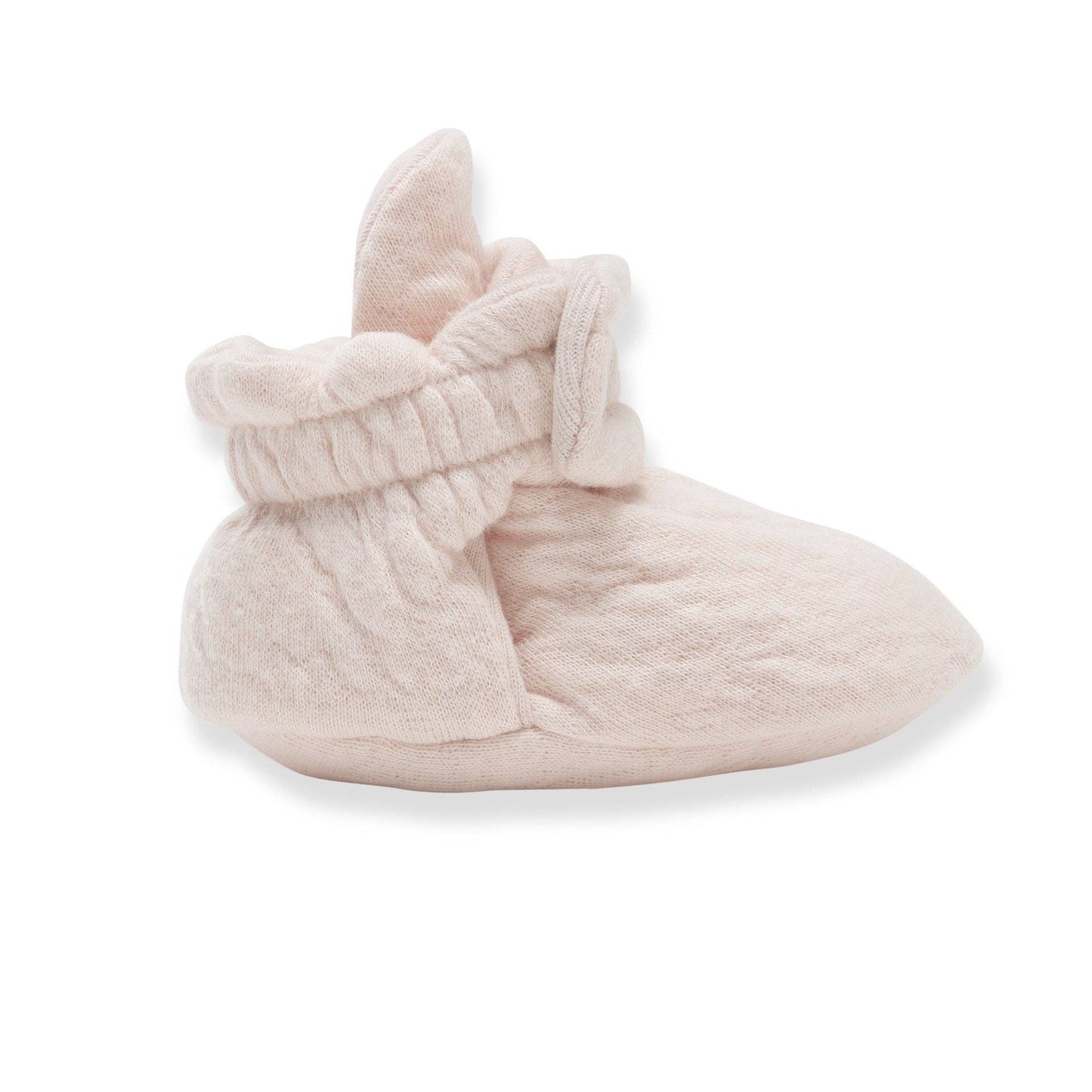 Burt's Bees Baby - Organic Cotton Quilted Bee Baby Booties - Ranunculus