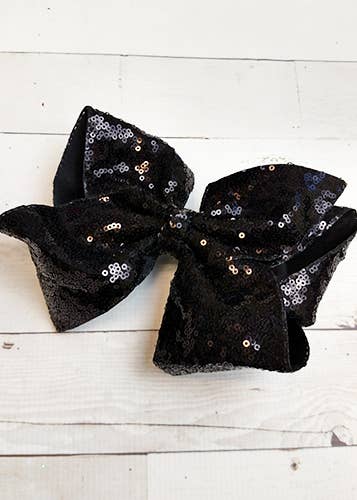 Sequin Texas Size Hair Bows