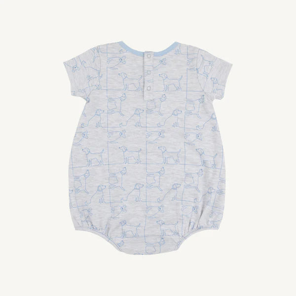 TBBC | Patton Play Bubble - Puppy Puzzle with Beale Street Blue