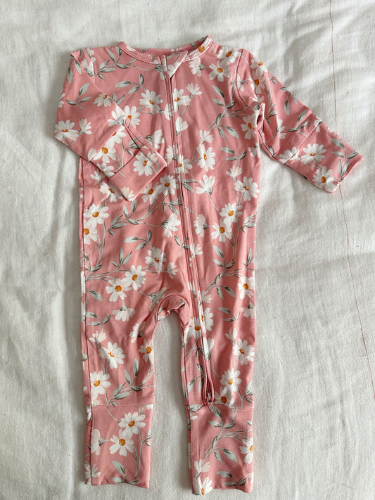 Sweet Bamboo Convertible Romper - Daisy