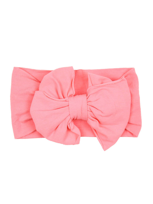 Bubblegum Pink Big Bow Headband