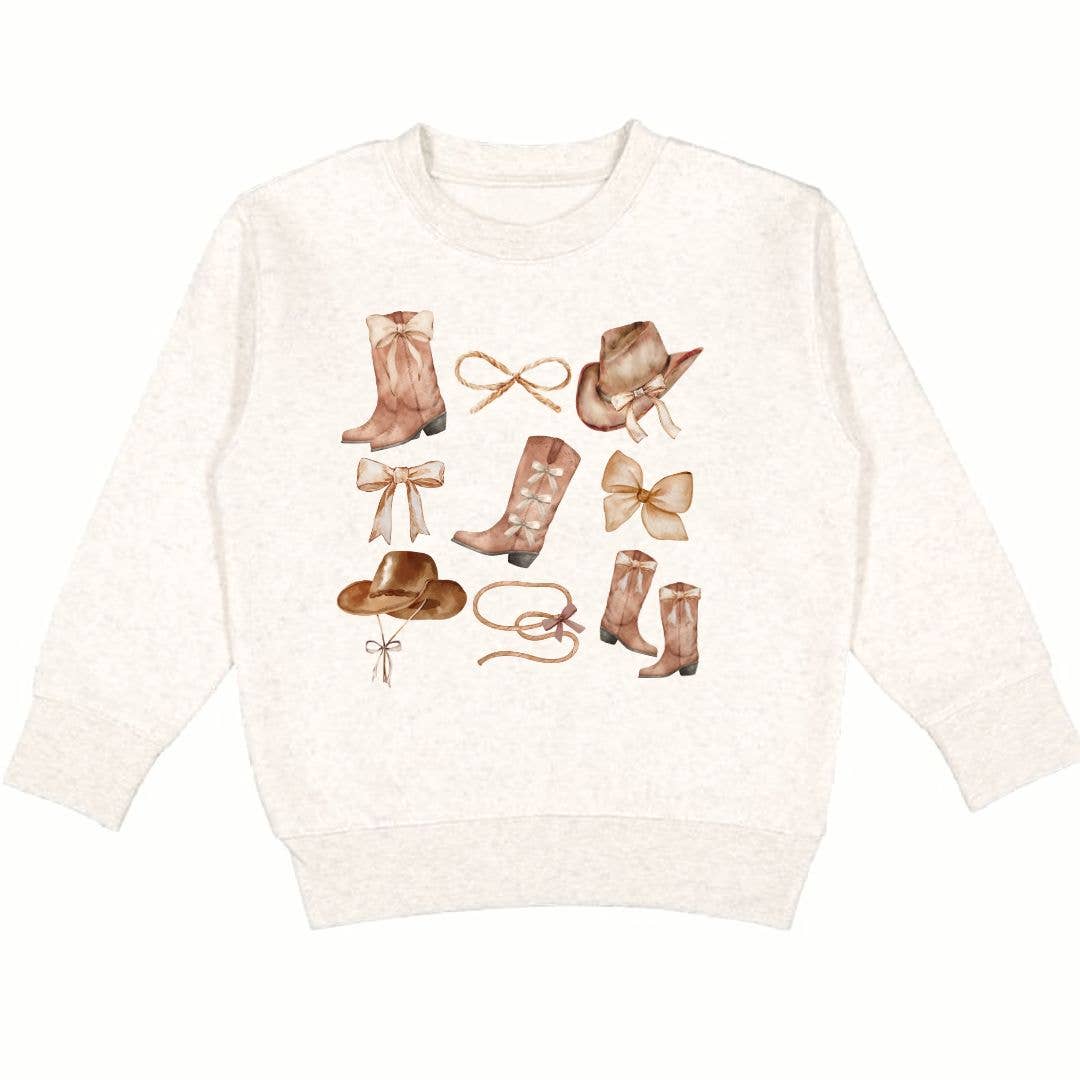 Girls Cowgirl Cutie Sweatshirt