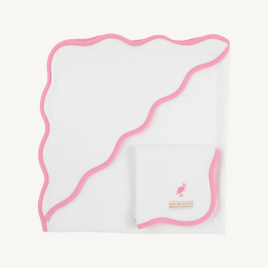 TBBC | Rub-a-Dub Gift Set - Worth Avenue White with Hamptons Hot Pink