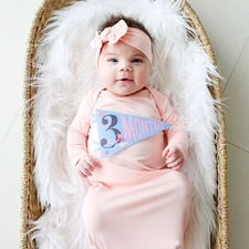 Little Artist Baby Milestone Pennants