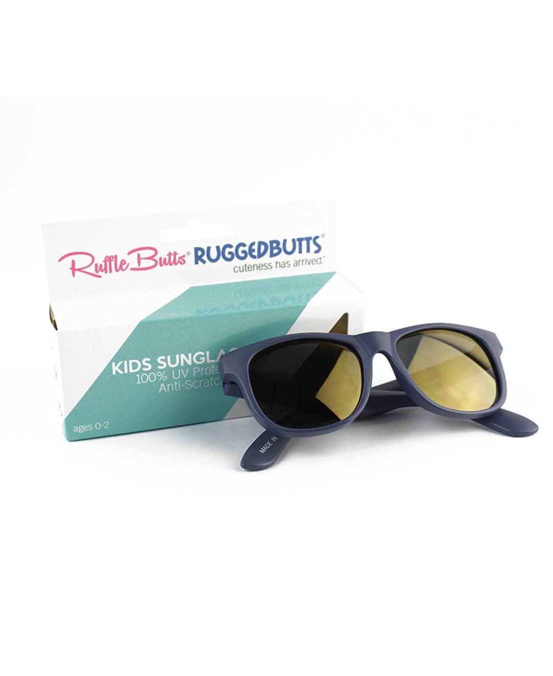 RuffleButts + RuggedButts - Kids Navy Sunglasses
