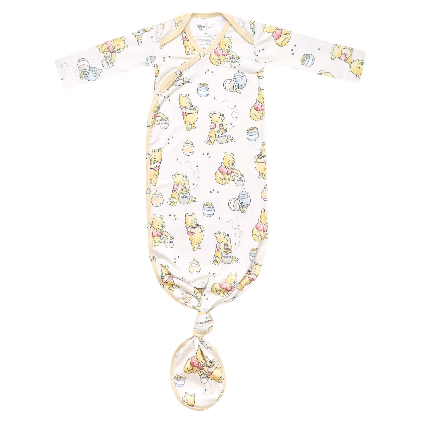 Copper Pearl | Newborn Knotted Gown - Hunny