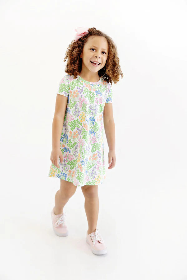 TBBC | Short Sleeve Polly Play Dress - Gaston St Garden