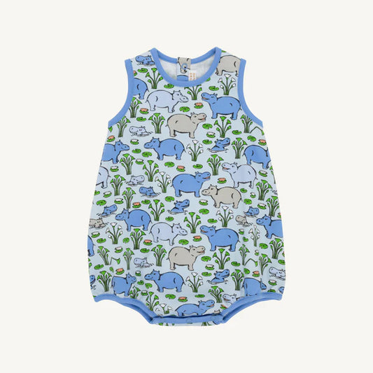 TBBC | Patton Play Bubble - Bal Harbour Hippo (Beale Street Blue) with Sunrise Blvd Blue