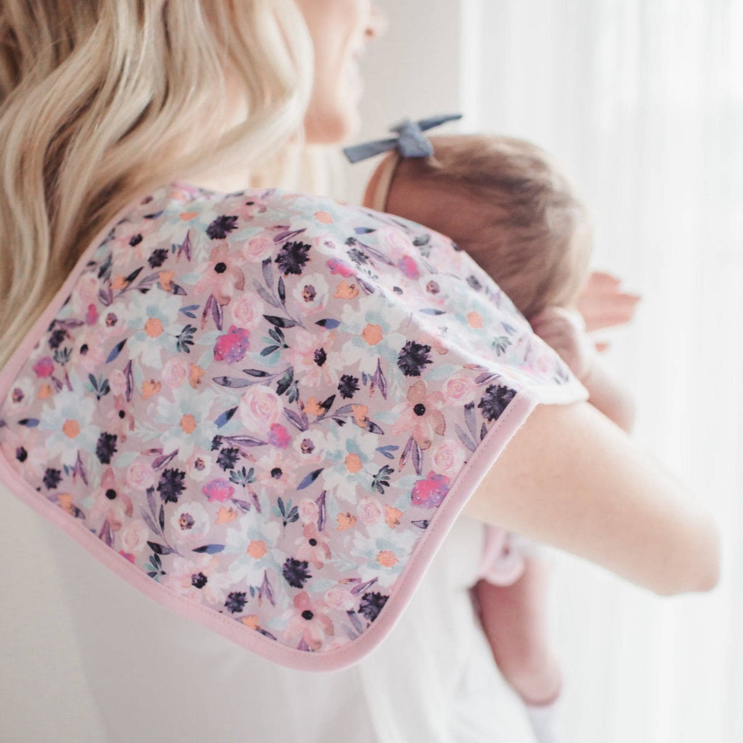 Copper Pearl | 3 Pack Premium Burp Cloths - Morgan