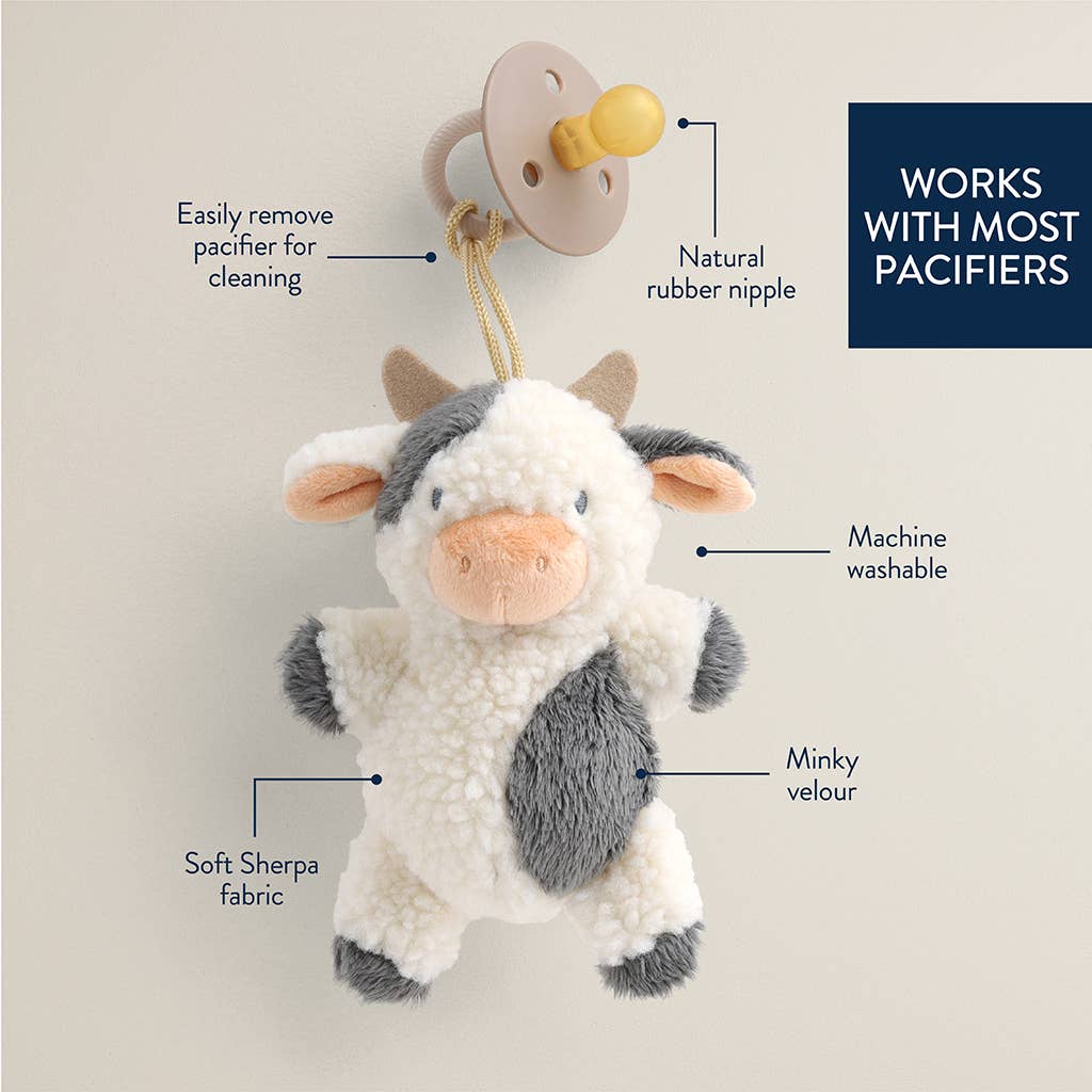 Itzy Ritzy | Bitzy Pal Natural Rubber Pacifier & Plush