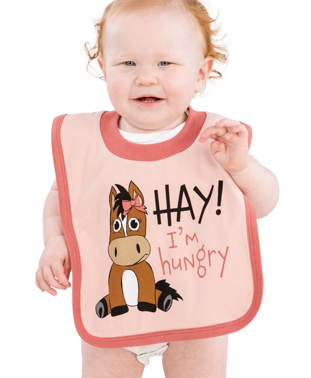 LazyOne | Hay, I'm Hungry Bib