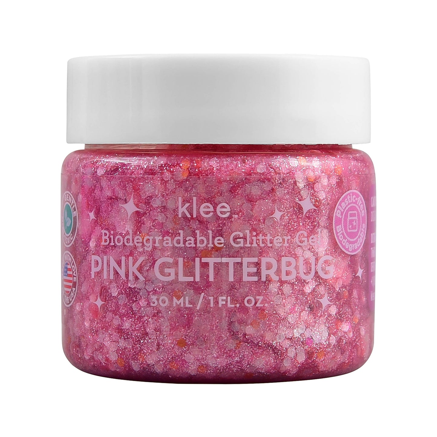 Klee Naturals | Unicorn Dream - Klee Biodegradable Glitter Gel,  1 oz