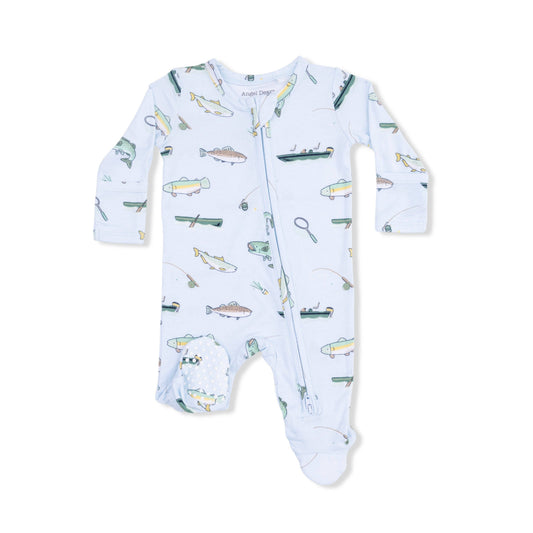 Angel Dear | Fishing - 2 Way Zipper Footie