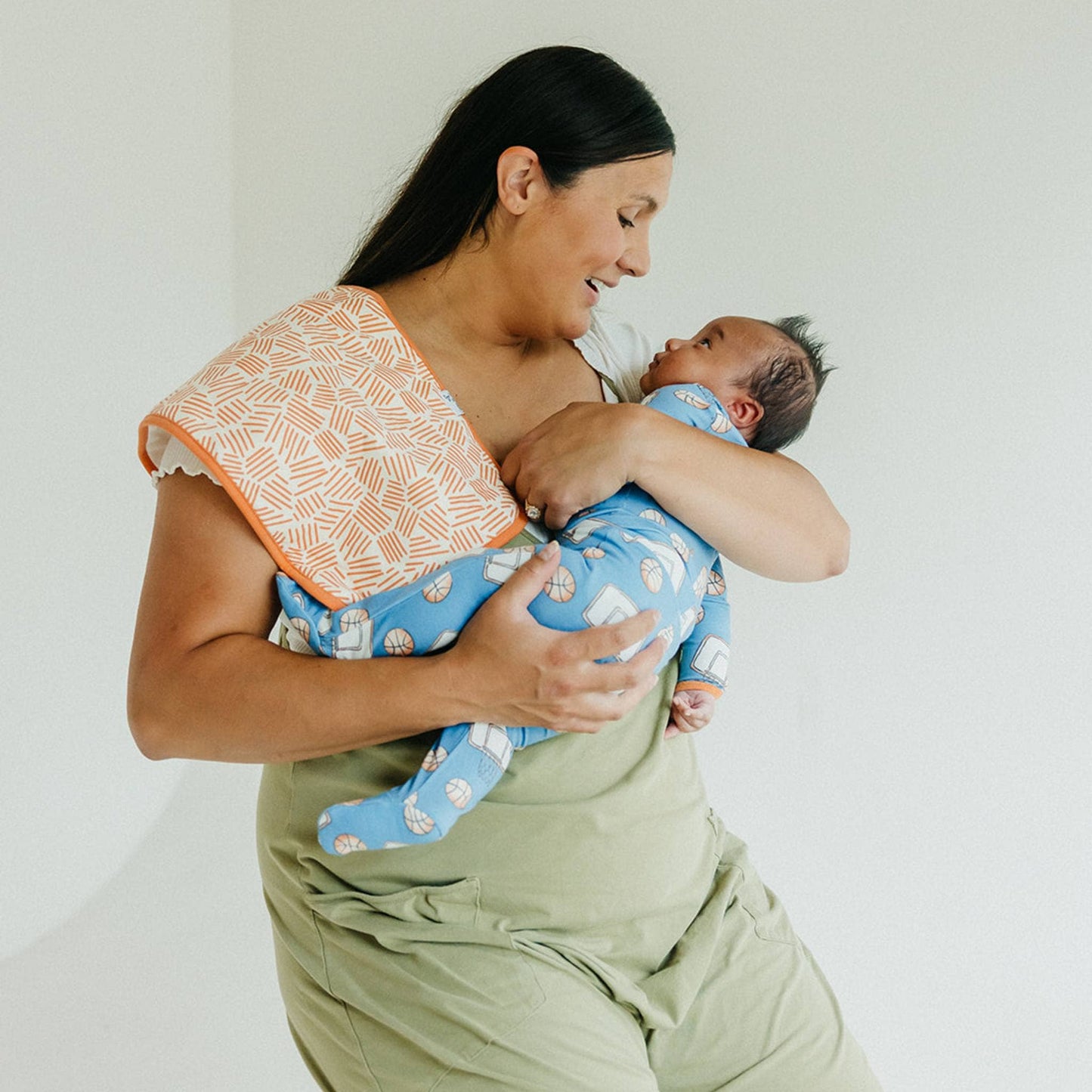 Copper Pearl | 3 Pack Premium Burp Cloths - Dunk
