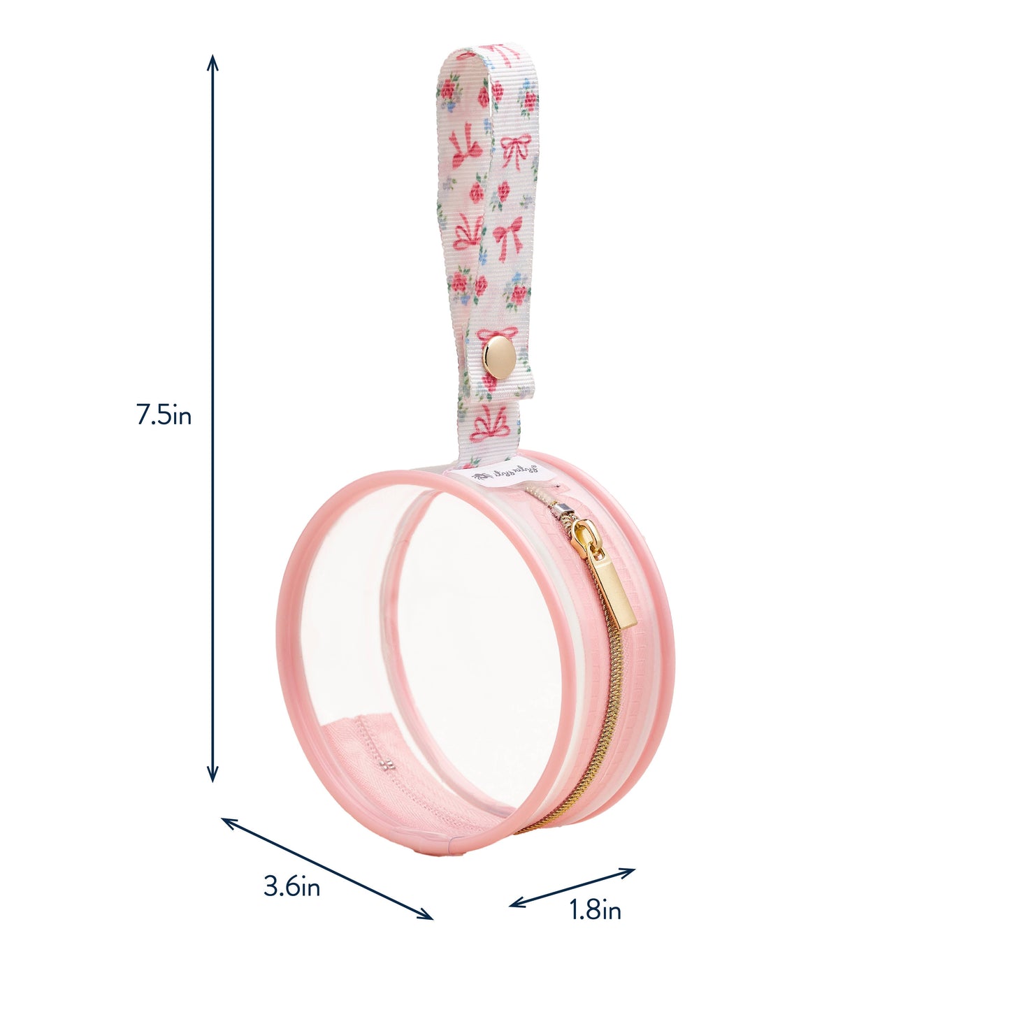 Itzy Ritzy | Itzy Paci Case™ - Ribbons & Roses