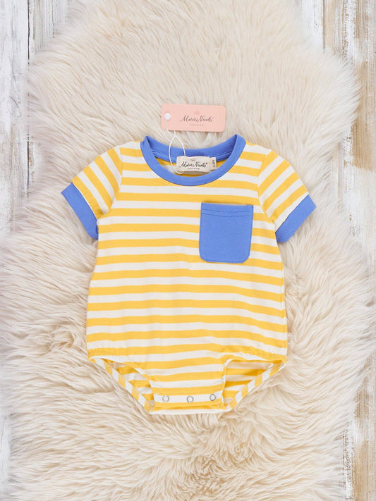 Sunny Striped Romper