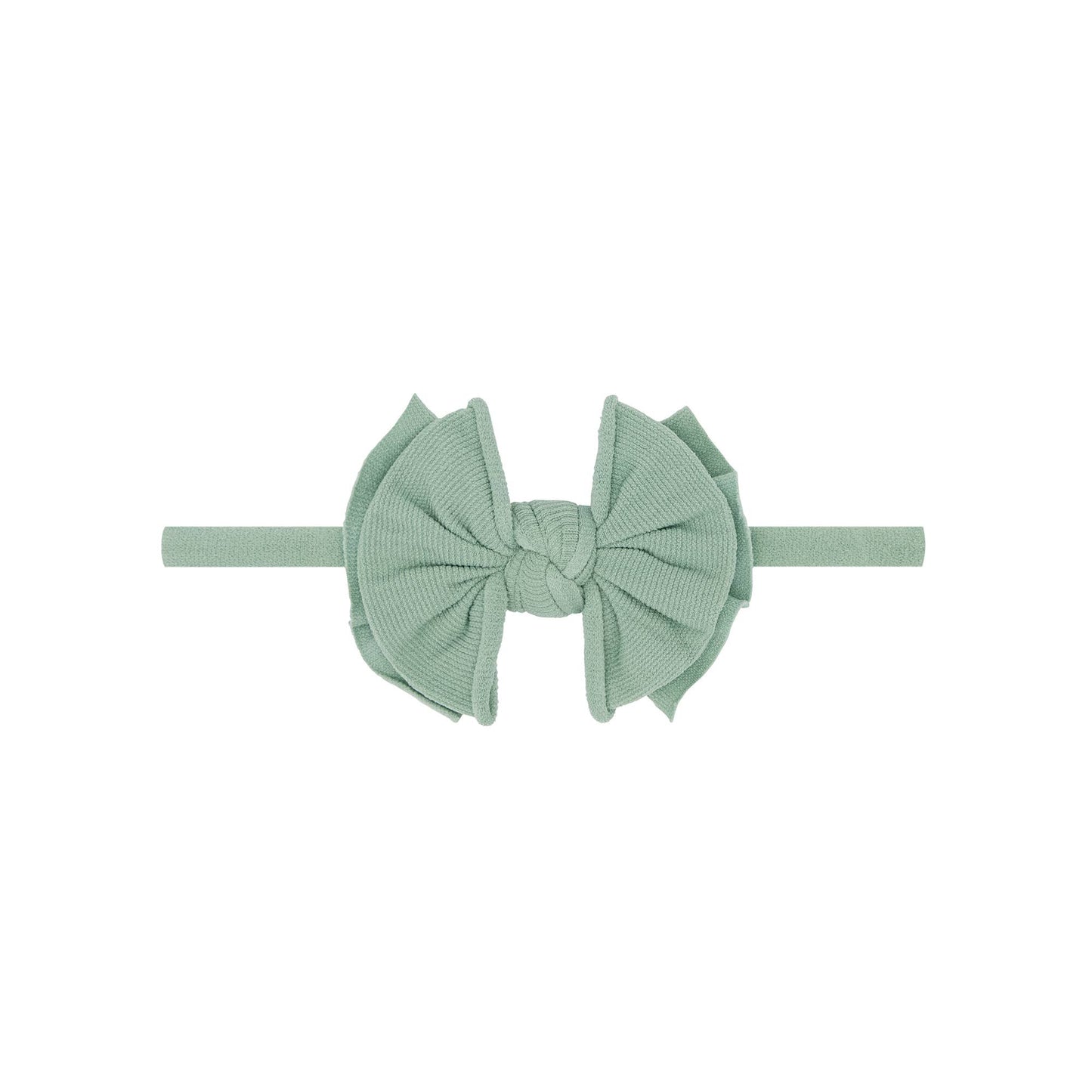 Baby Bling Bows - Baby Bling® Baby FAB® Skinny soft nylon bow headband
