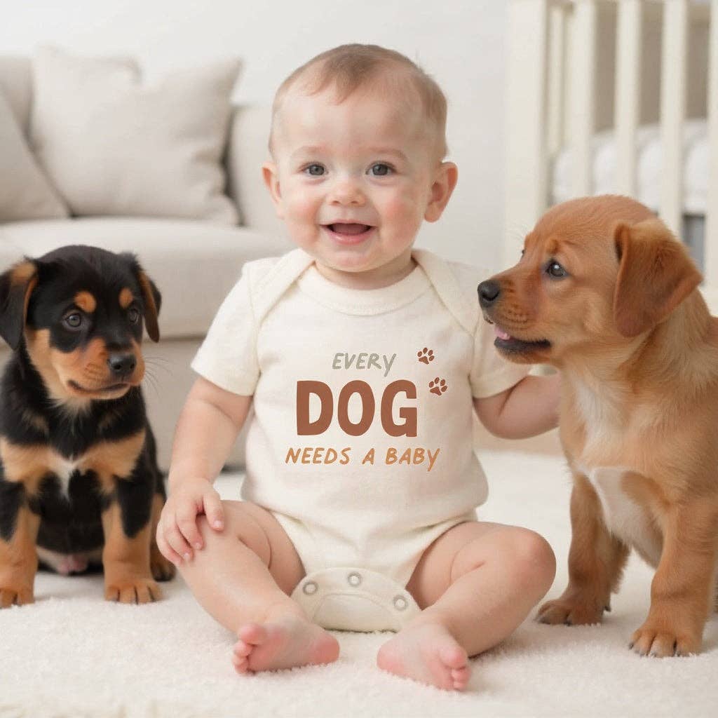 Every Dog Needs A Baby Onesie | 100% Organic Cotton