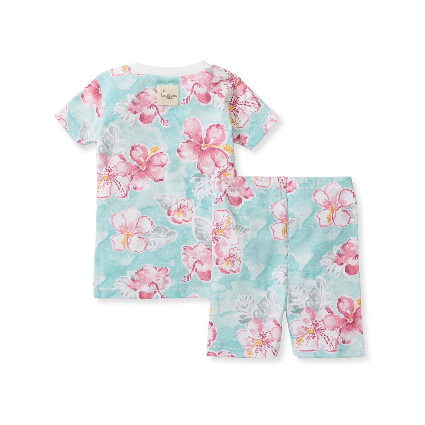 Burt's Bees Baby - Painted Hibiscus Organic Cotton Two-Piece Pajamas
