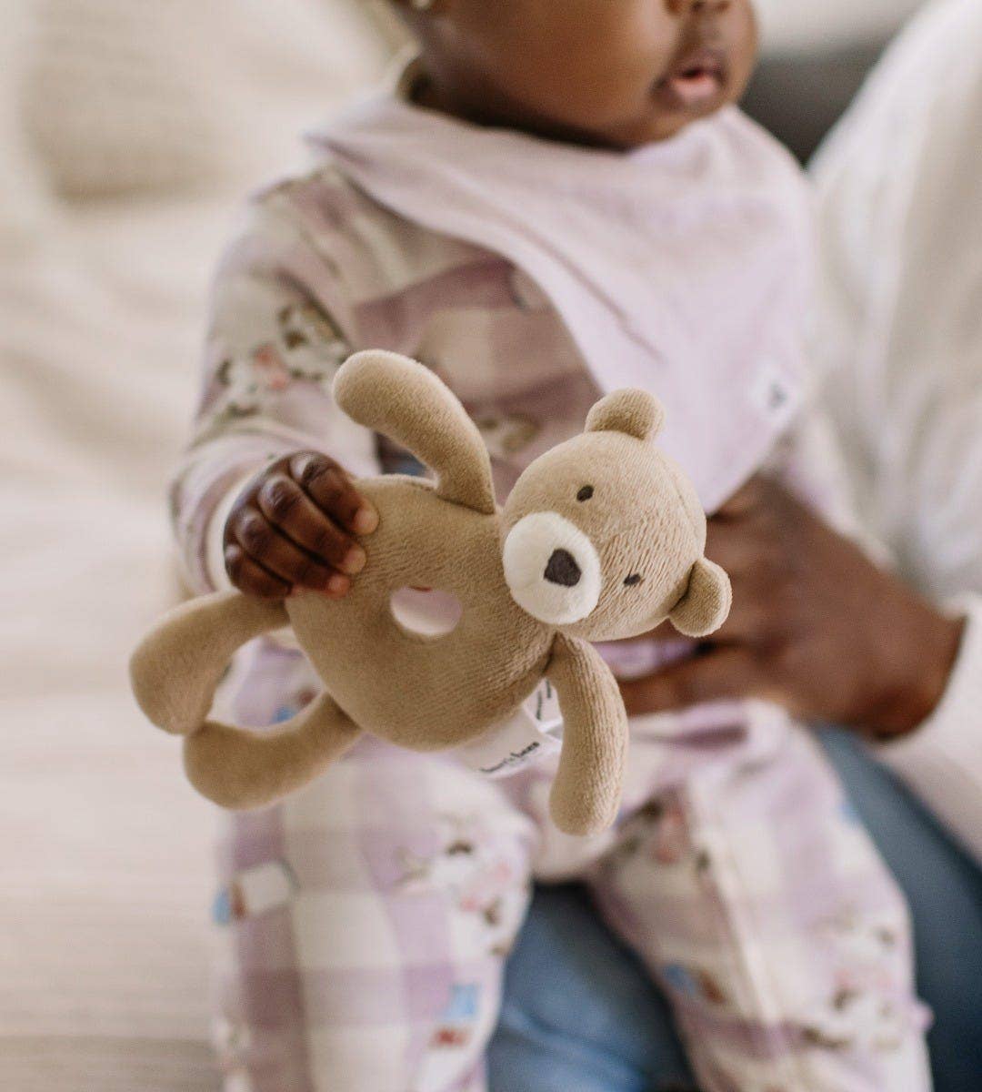Burt's Bees Baby - Bear Plush Baby Rattle