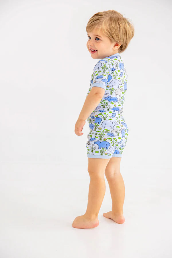 TBBC | Sutton's Short Set - Bal Harbour Hippo (Beale Street Blue)
