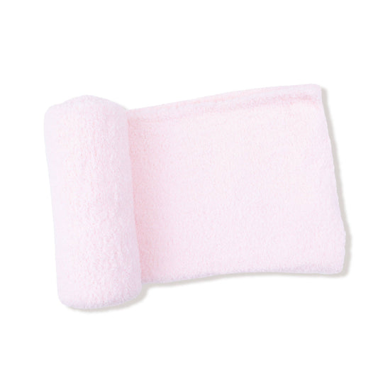 Chenille - Pretty Pink Stoller Blanket