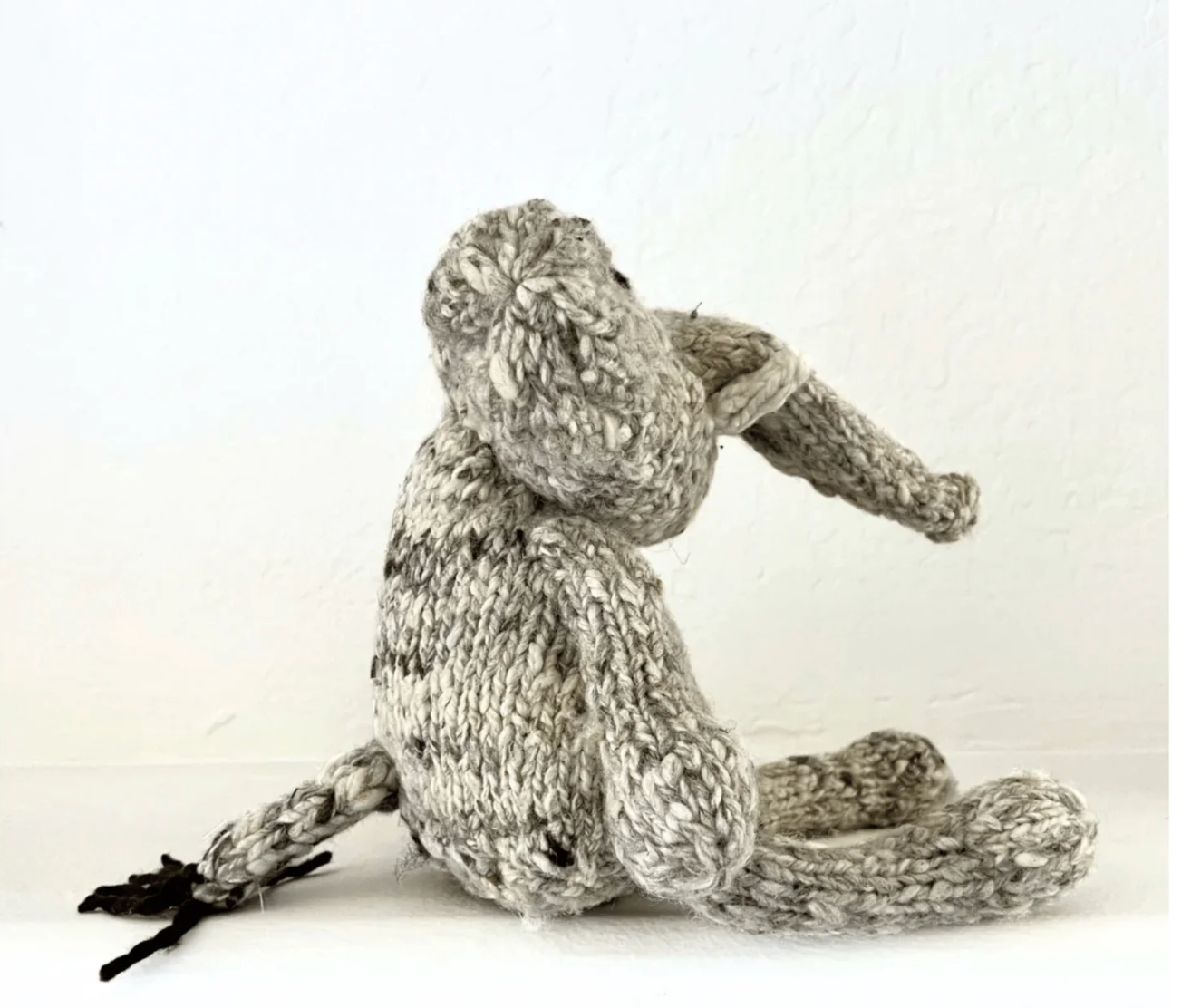 Organic Wool Knit Buddy| Elliott the Elephant