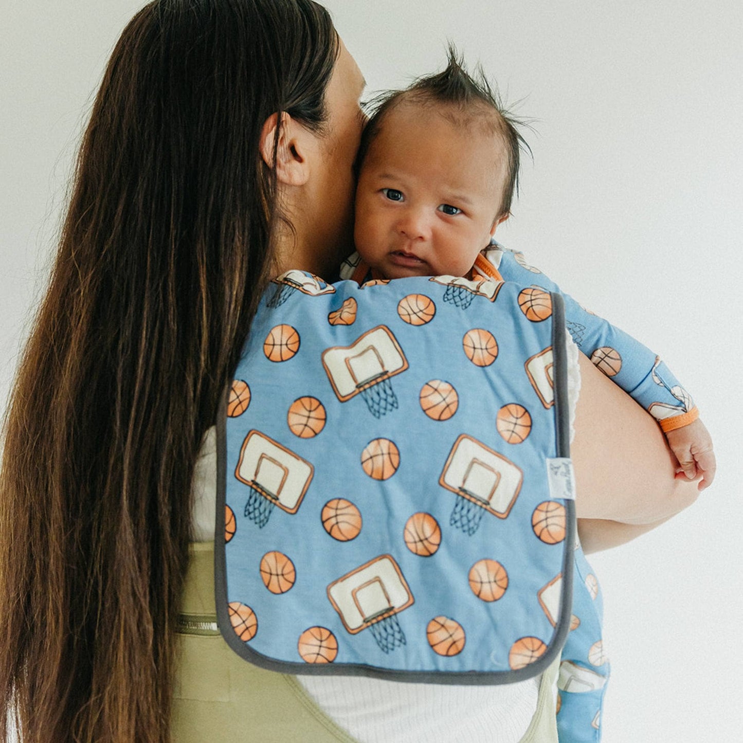 Copper Pearl | 3 Pack Premium Burp Cloths - Dunk