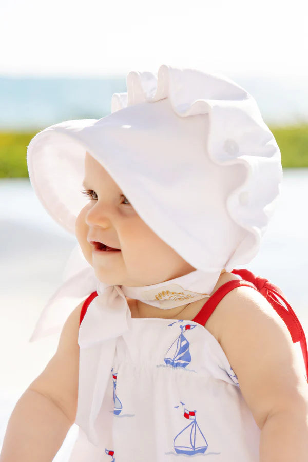 TBBC | Beaufort Bonnet - Worth Avenue White