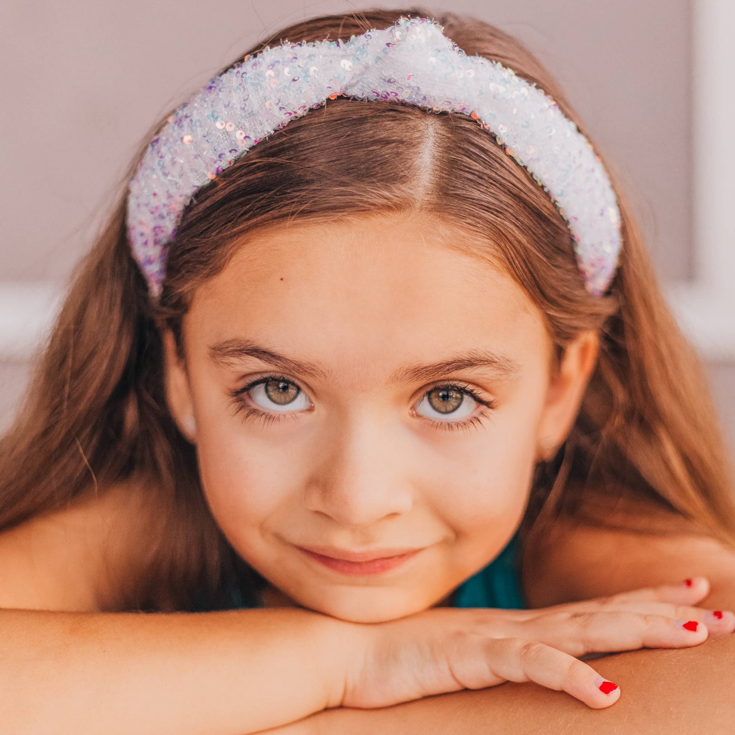 Confetti Sequin Knotted Headband
