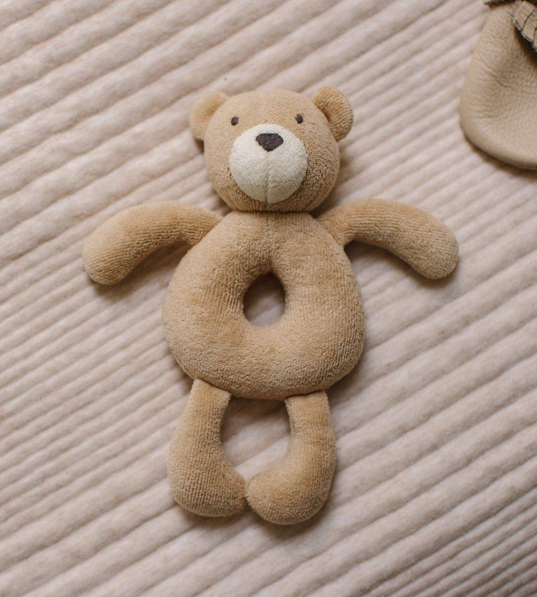 Burt's Bees Baby - Bear Plush Baby Rattle