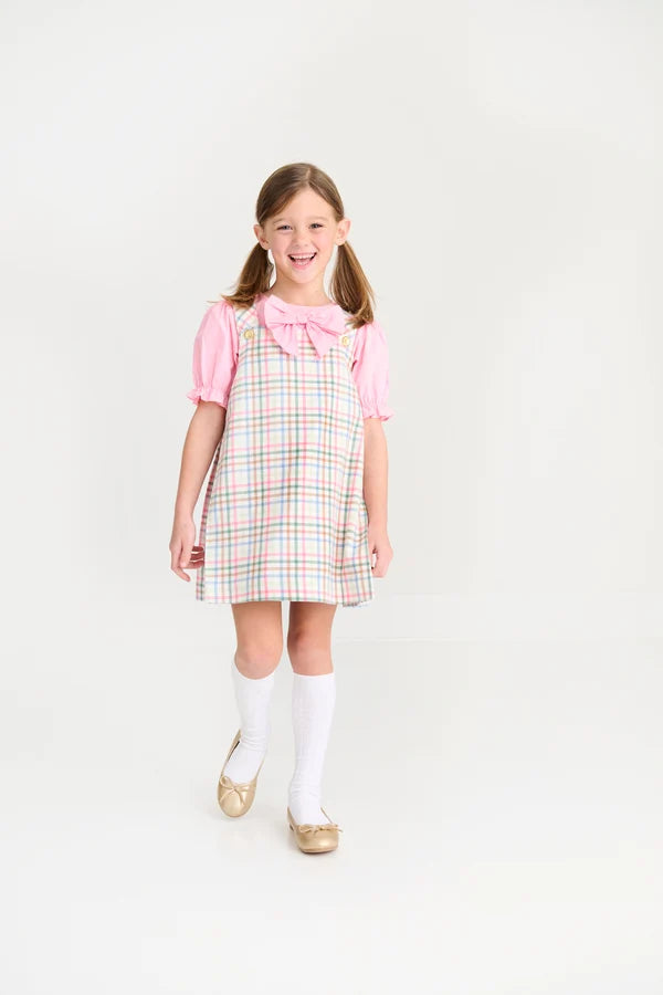 TBBC | Pleated Ginny Jumper - Manalapan Plaid