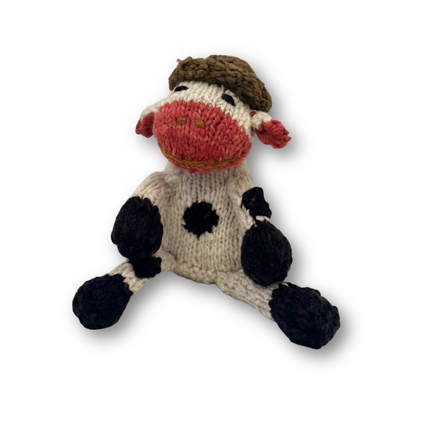 Organic Wool Knit Buddy  | Willa the Cow