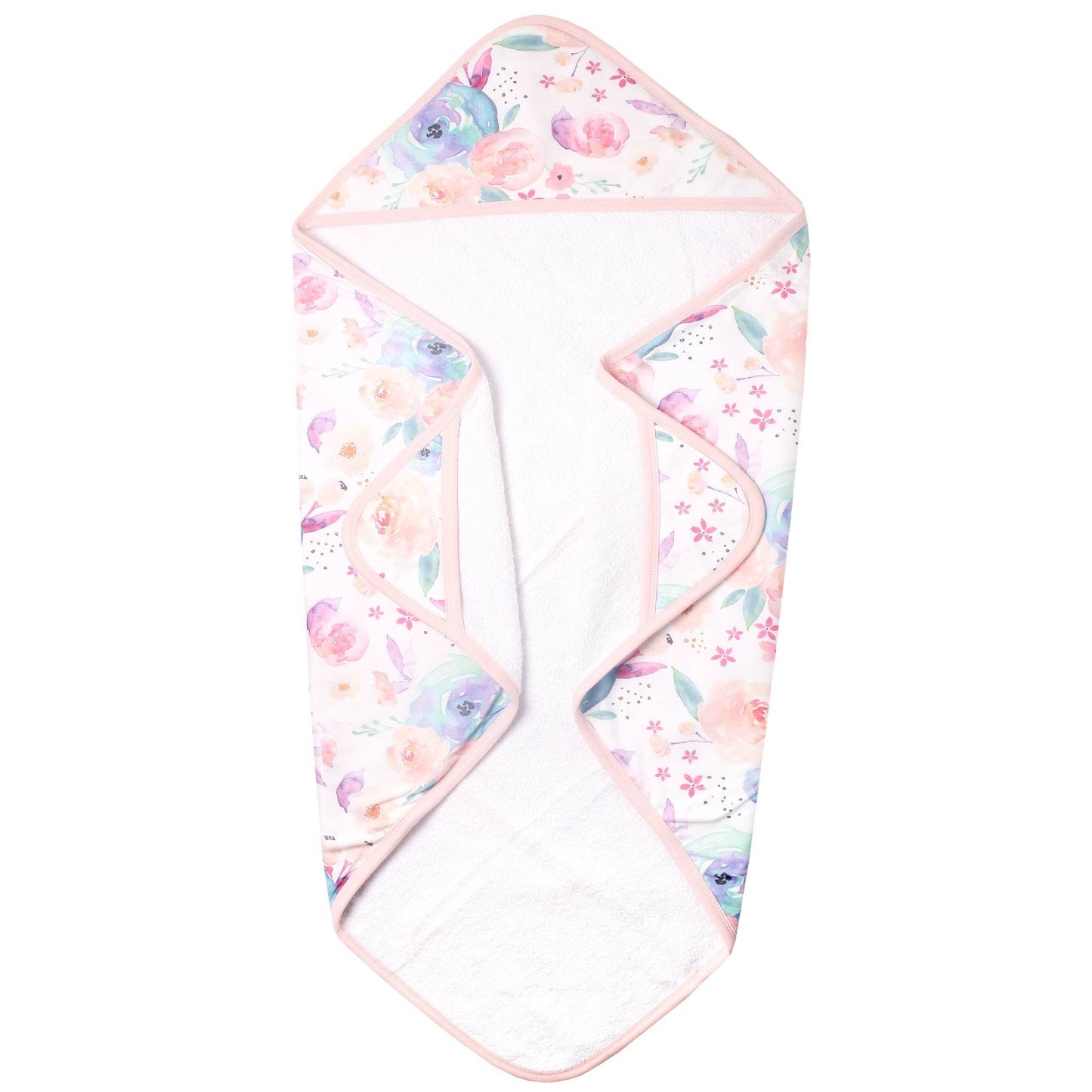 Copper Pearl | Premium Baby Knit Hooded Towel - Bloom