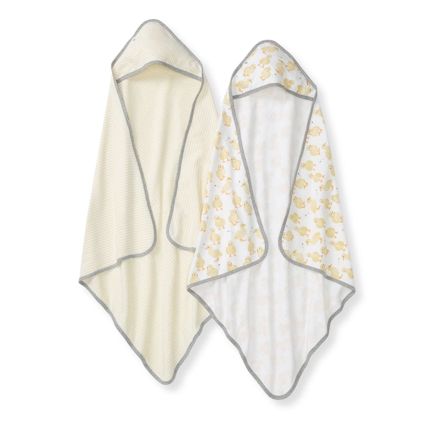 Little Ducks Hooded Towels 2 Pack | Organic Cotton