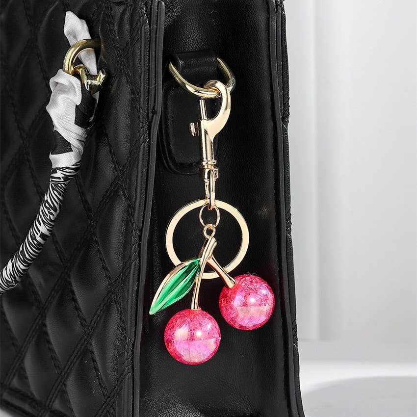 Bag Charm | Cherry Drop