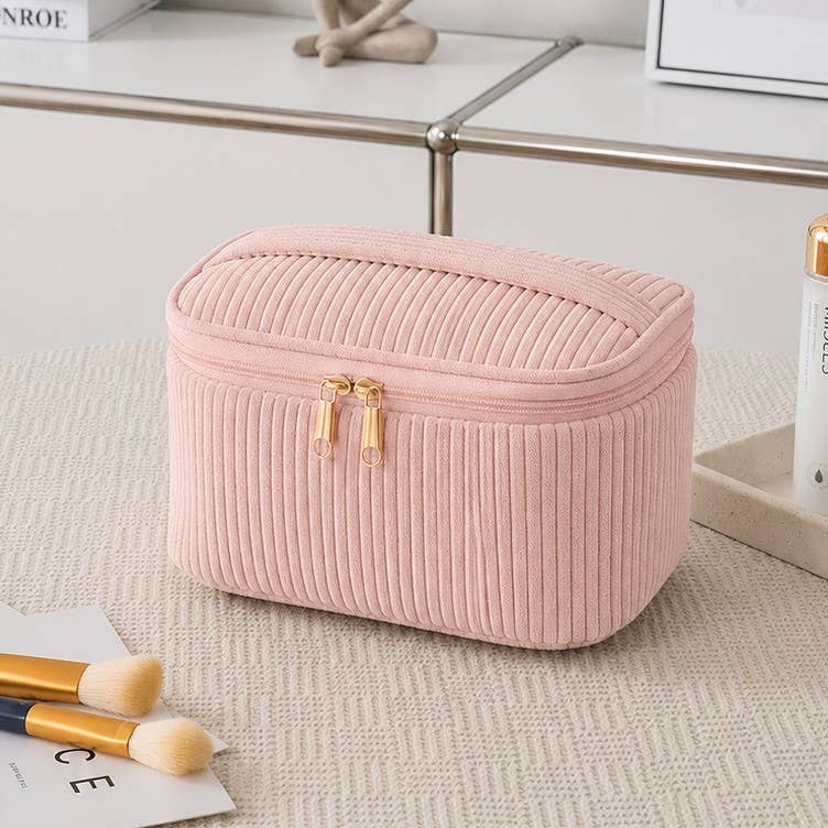 Corduroy Cosmetic Bag