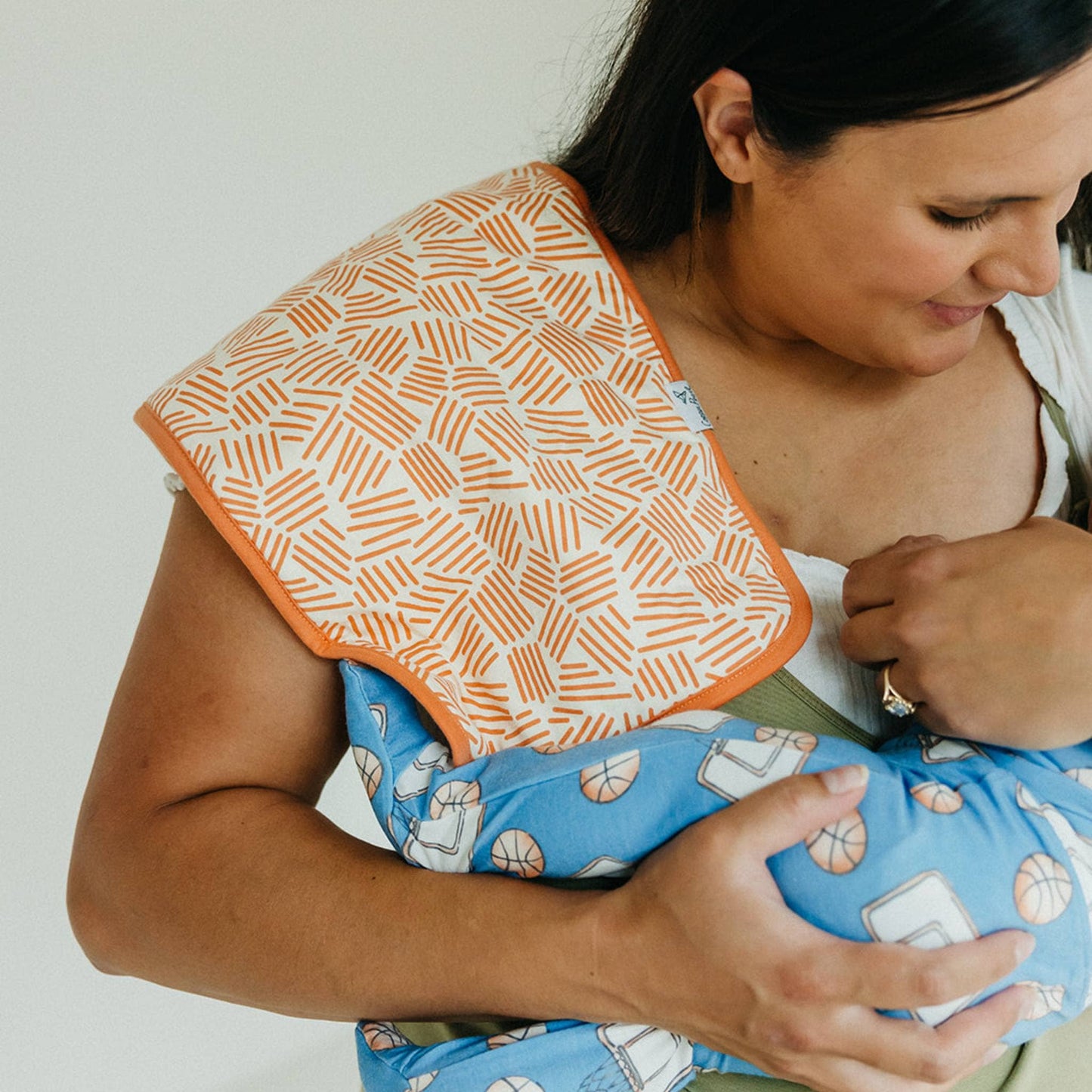 Copper Pearl | 3 Pack Premium Burp Cloths - Dunk