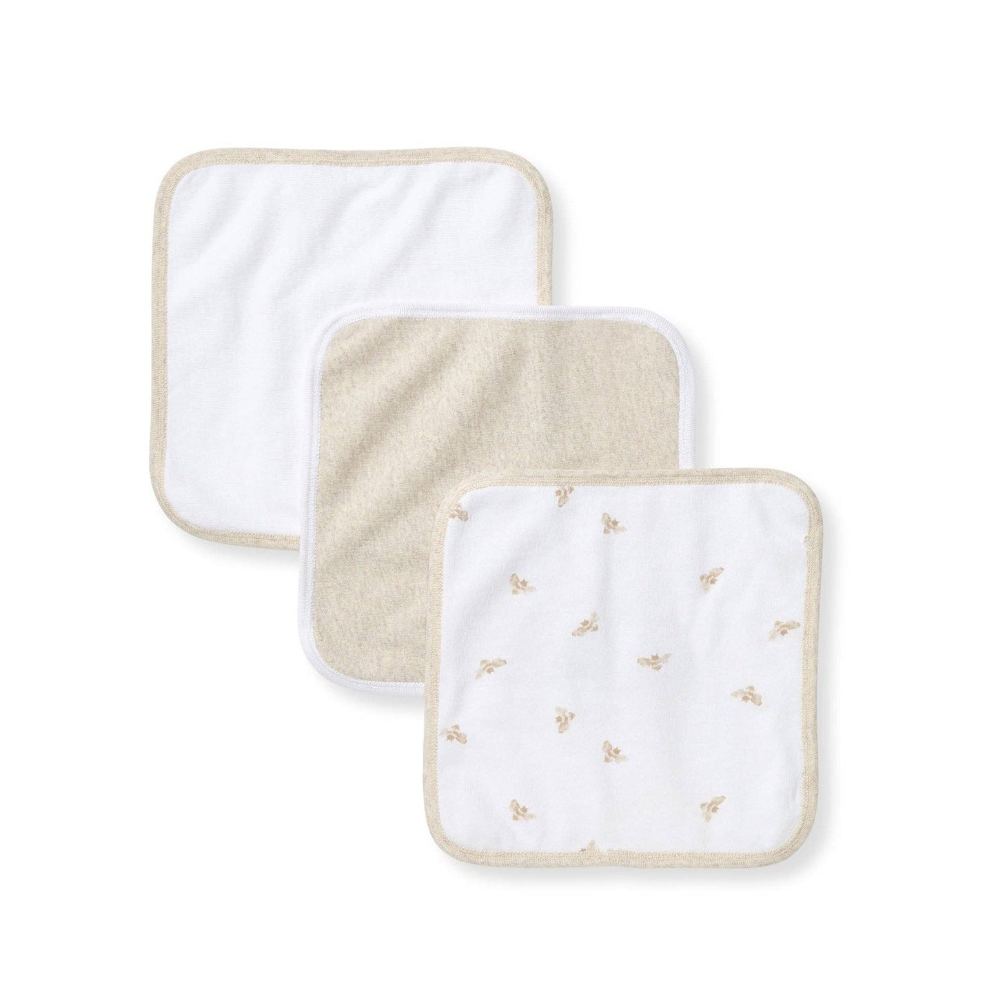 Golden Bee Knit Terry Washcloths