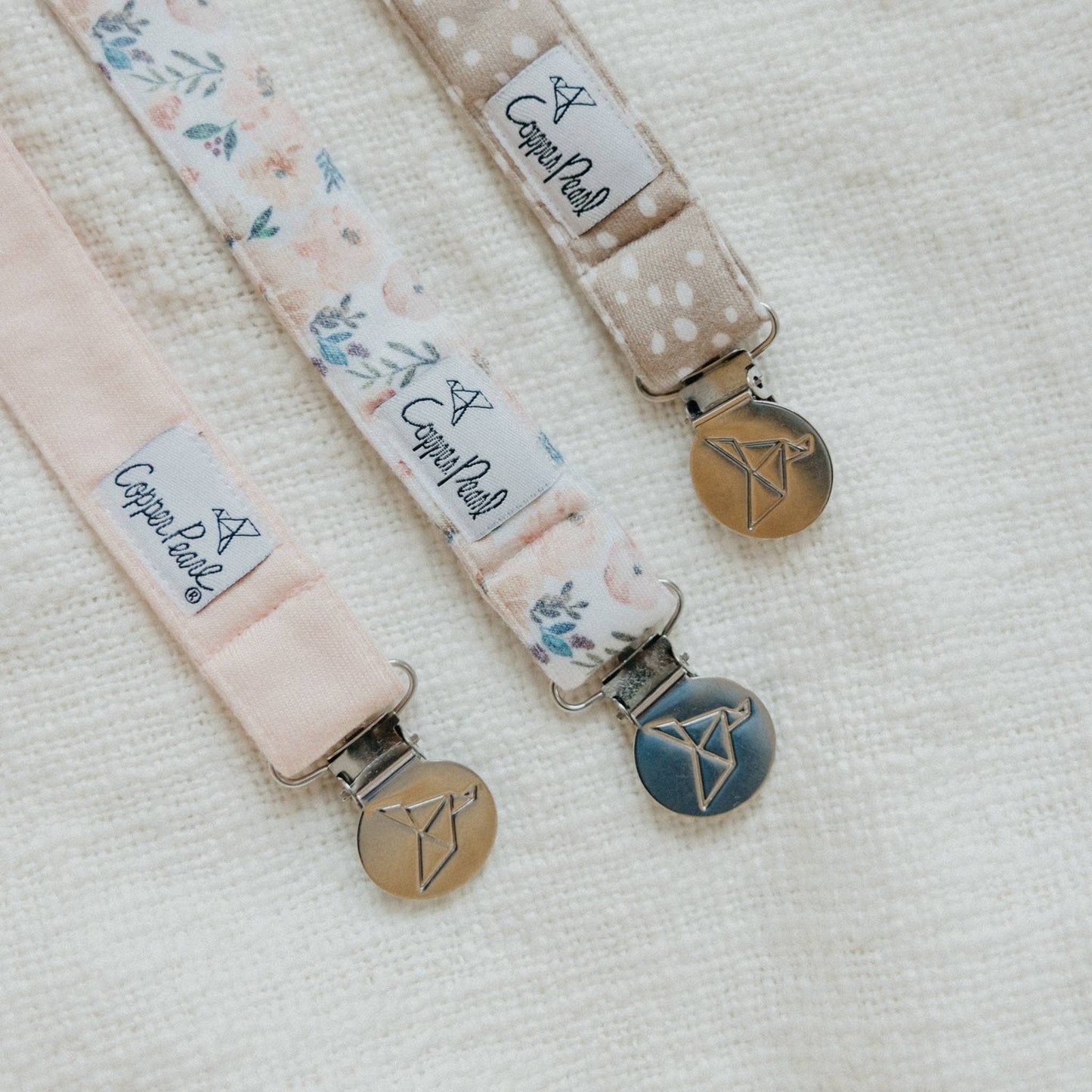 Copper Pearl | Binky Clips - Autumn
