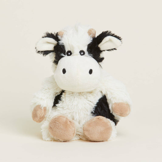 Warmies Junior Plush | Black and White Cow