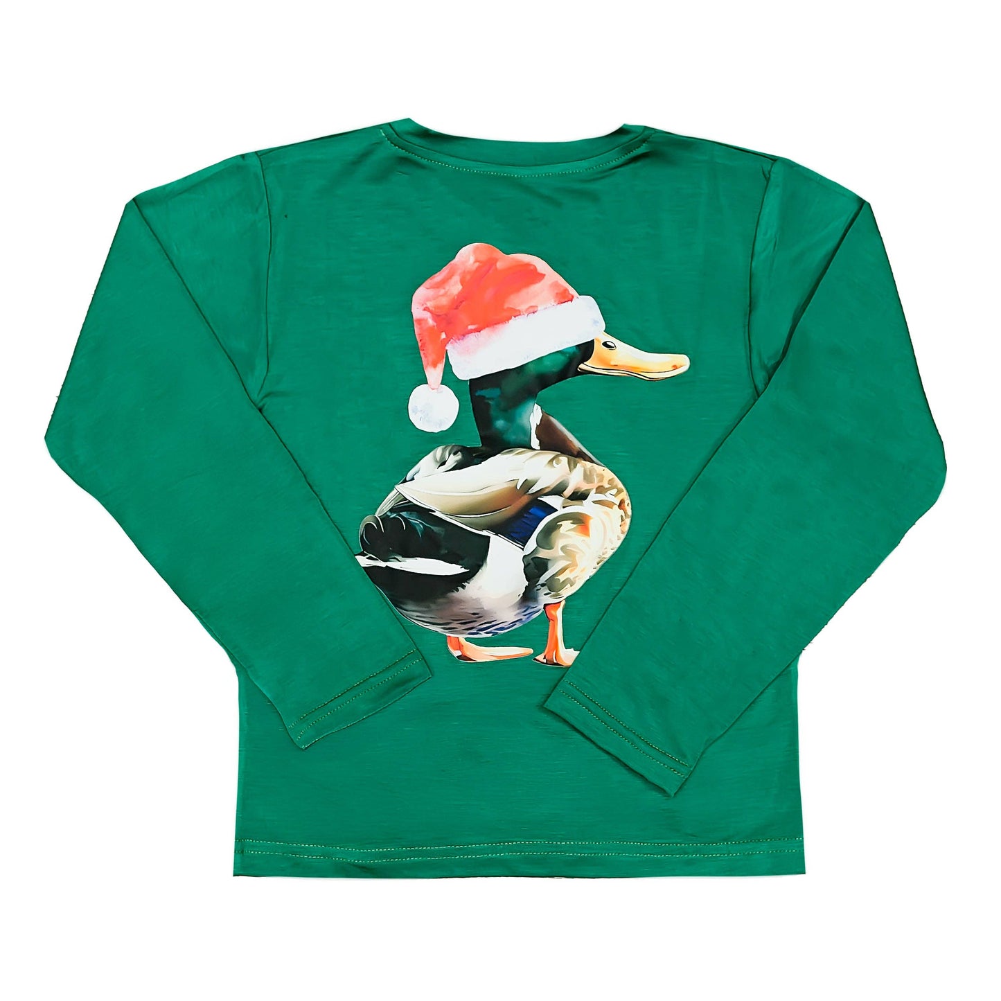 Belle Cher - Santa Mallard Long Sleeve Shirt