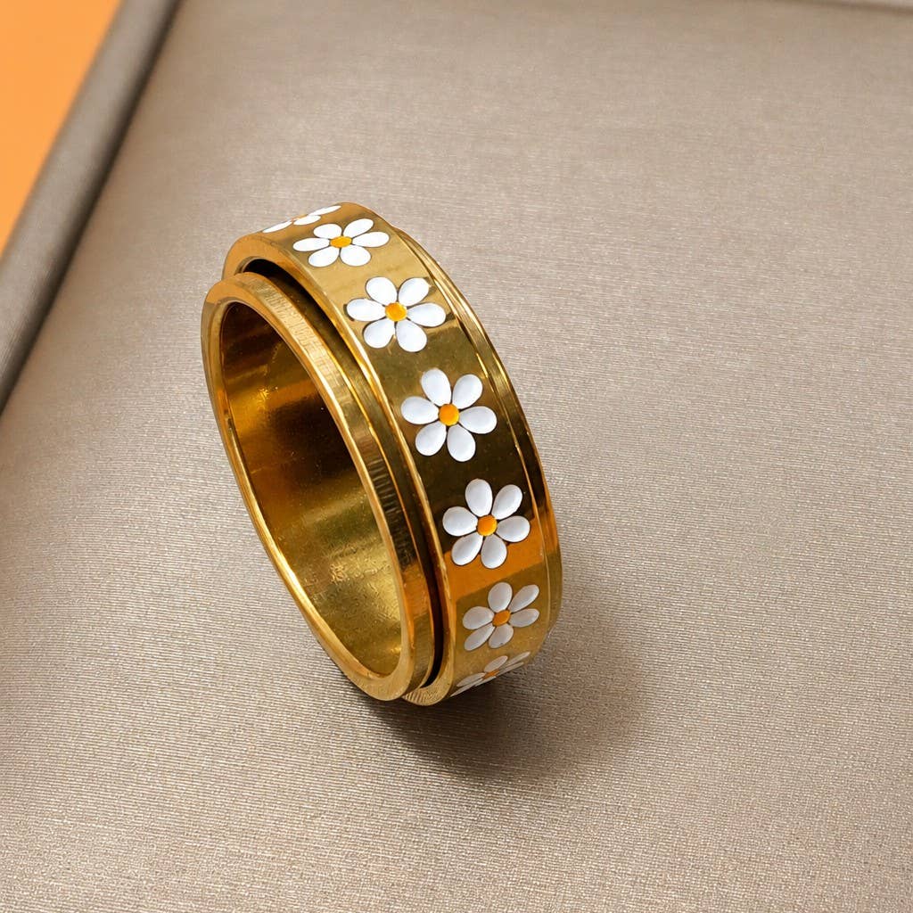 Daisy Spinner Ring