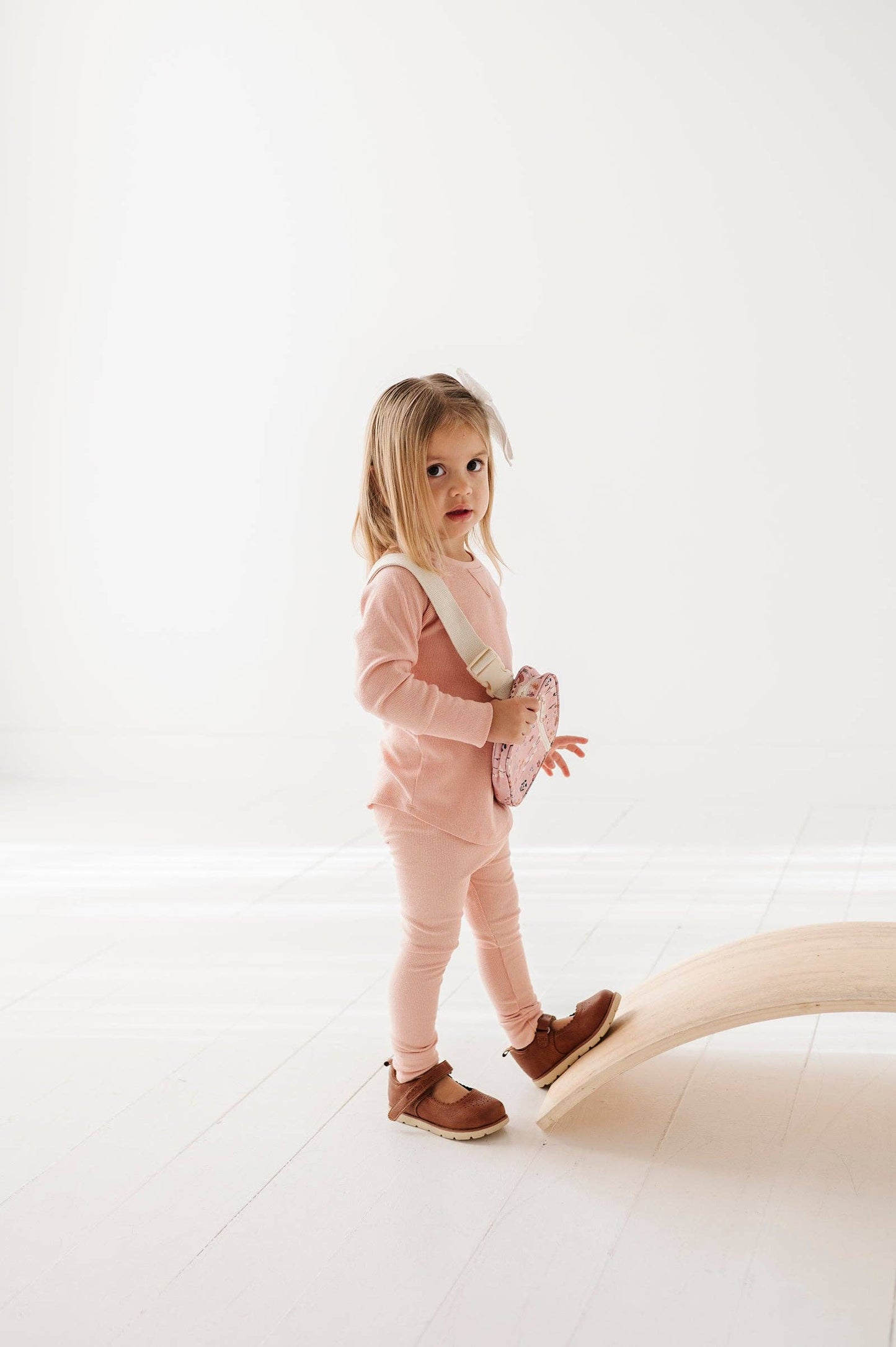 Lavender Ribbed Bamboo/Cotton Leggings