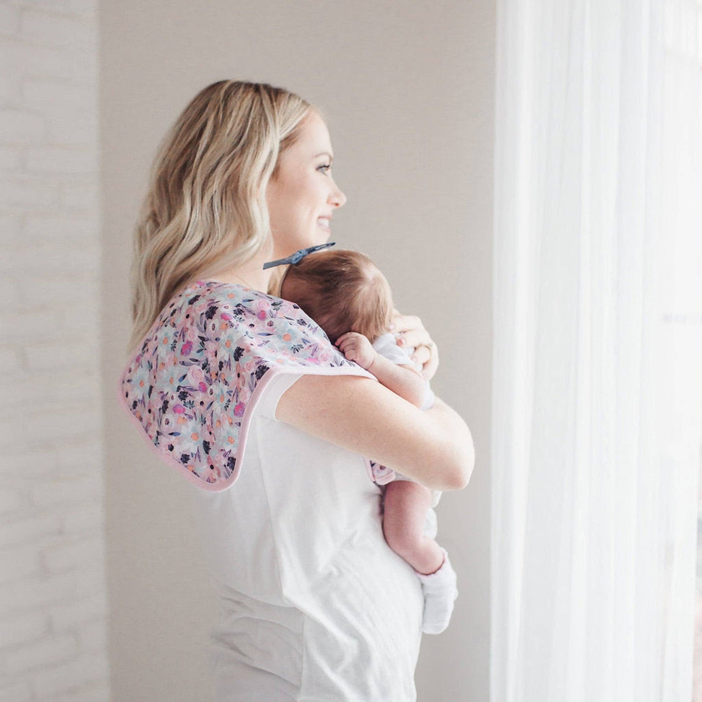 Copper Pearl | 3 Pack Premium Burp Cloths - Morgan