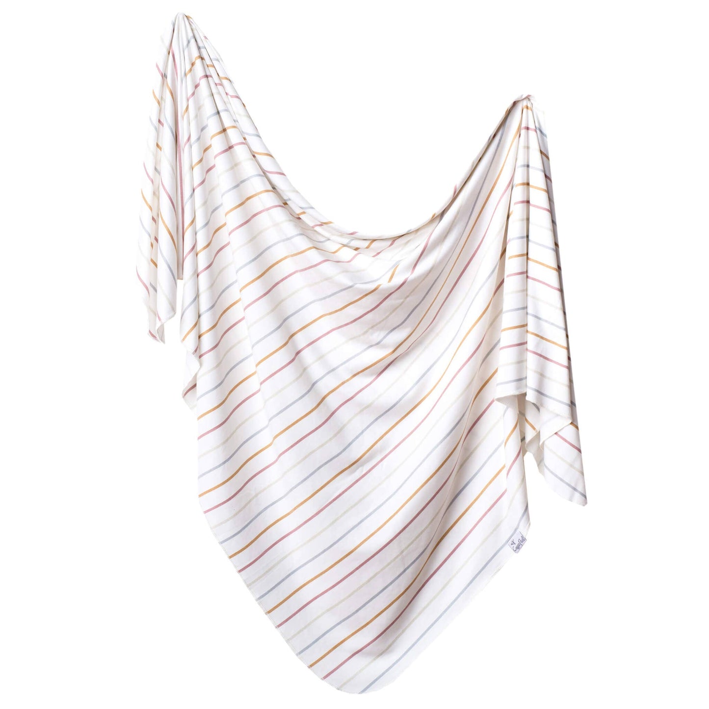 Copper Pearl | Knit Swaddle Blanket - Piper