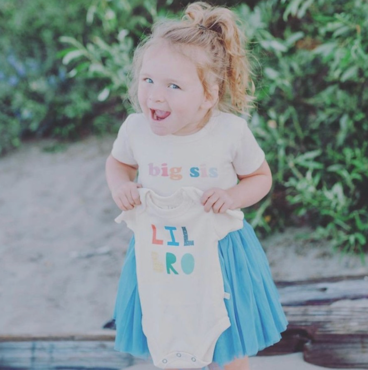 organic cotton tee | big sis original