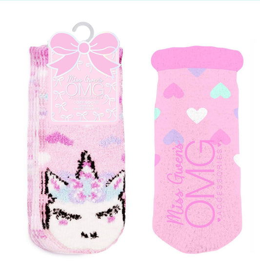 OMG Accessories - Miss Gwen Unicorn Cozy Socks Set