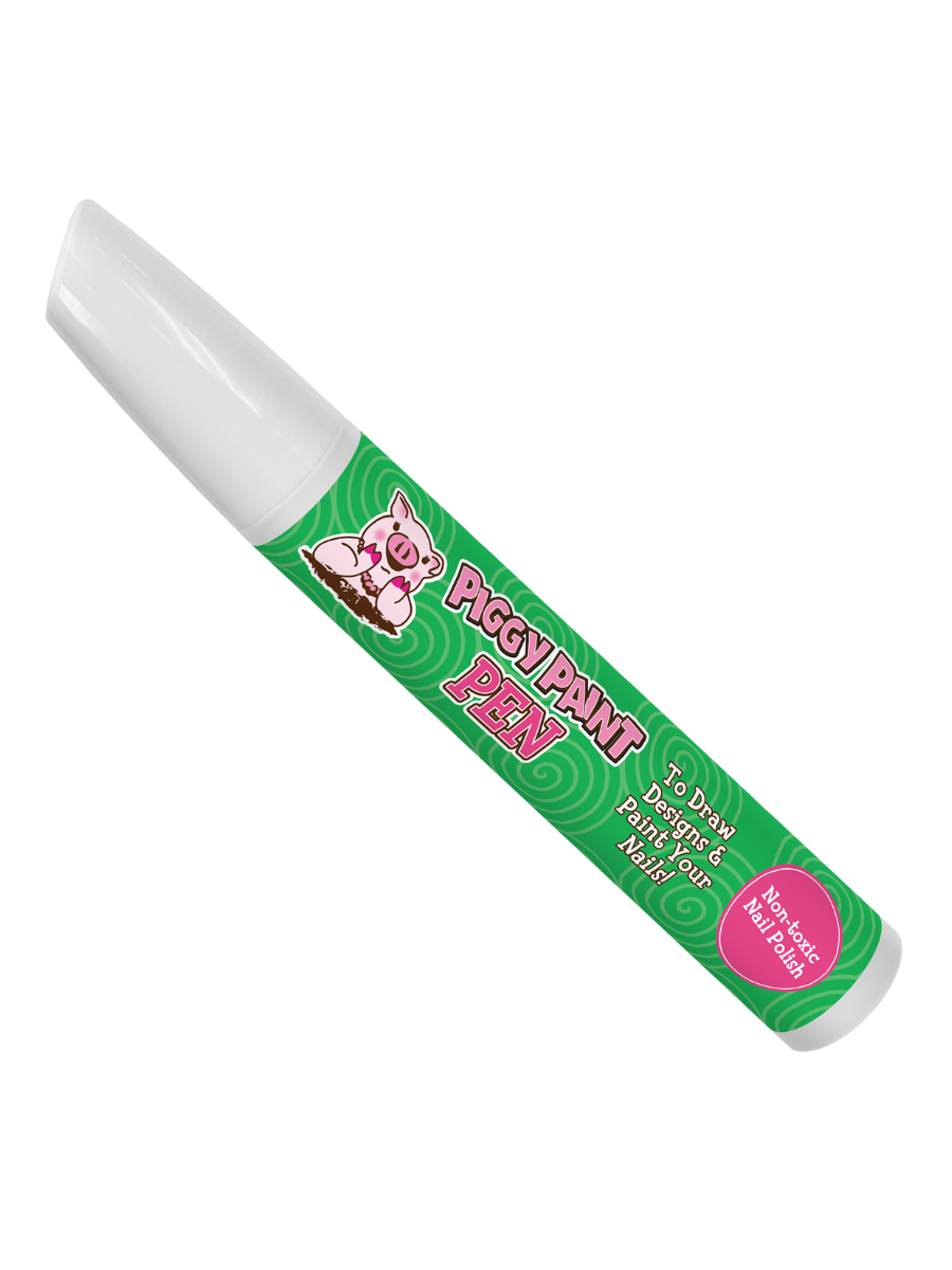 Piggy Paint | Giggly GREEN Piggy Paint Pen Non-Toxic Kids Nail Polish