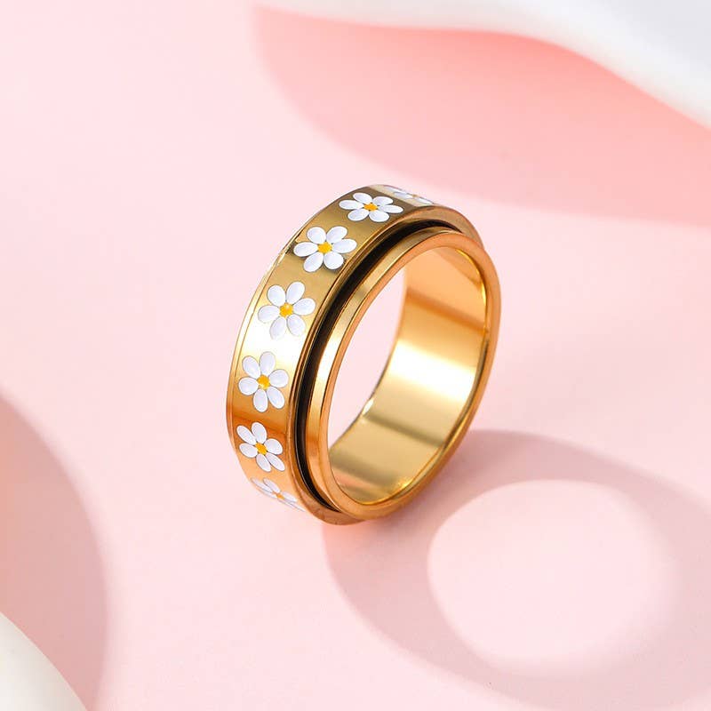 Daisy Spinner Ring